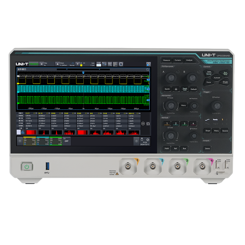 UPO2000HD系列高分辨示波器