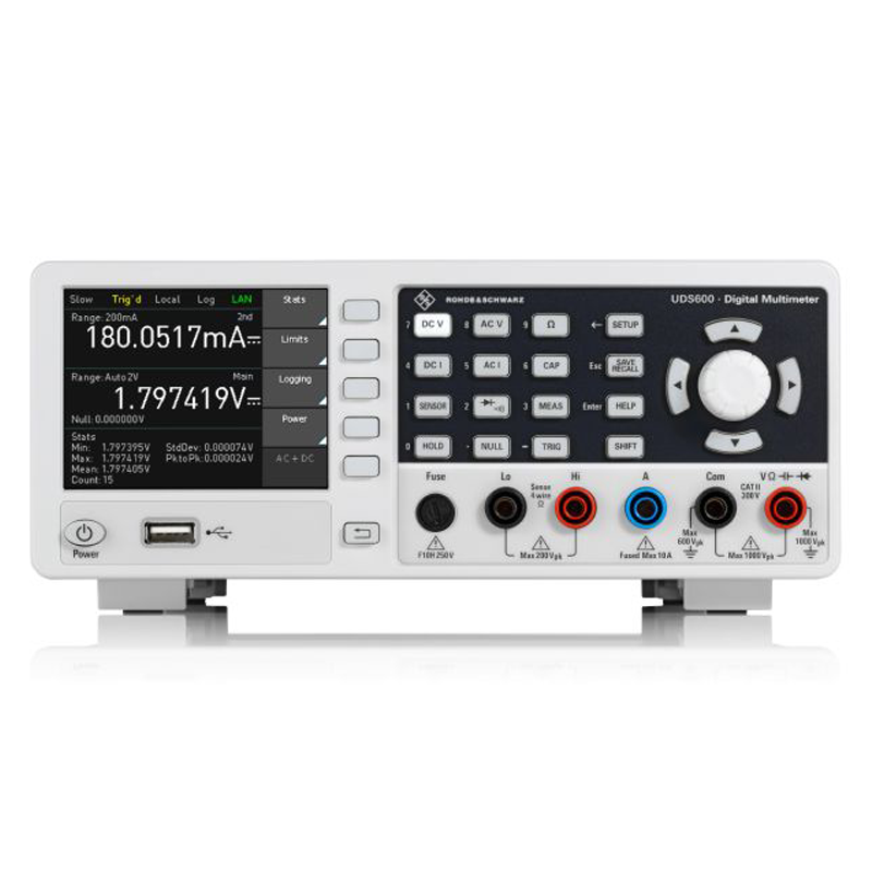 5?位/6?位R&S?UDS系列臺式數(shù)字萬用表